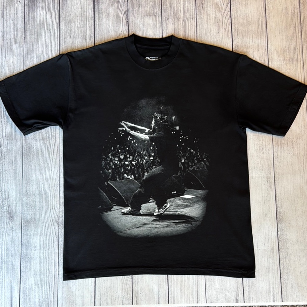 Black J Cole Graphic T-Shirt size L